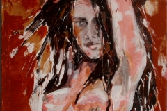 Zlobivá holka 50 x 40