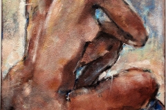 Zamyšlená 40 x 50