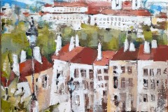 Strahovský klášter nad Petřínem (Praha) 25 x 30