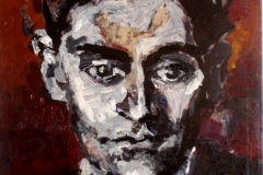 Nenahlédneš za území mých očí (Franc Kafka) 50 x 40